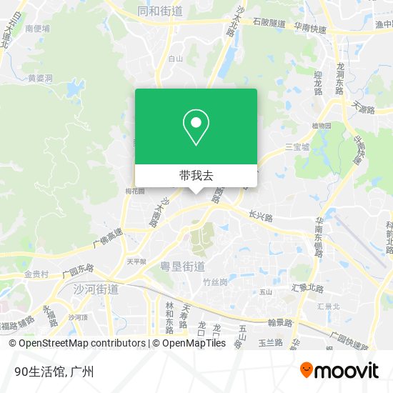 90生活馆地图