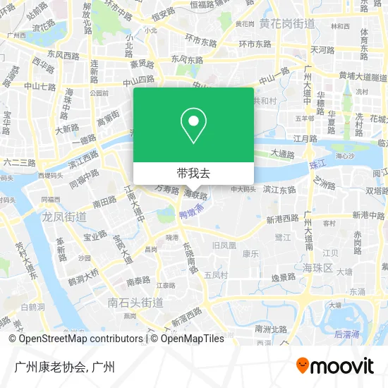 广州康老协会地图