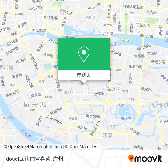 doud|Lu法国登喜路地图
