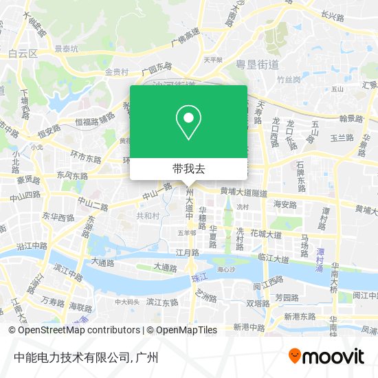中能电力技术有限公司地图