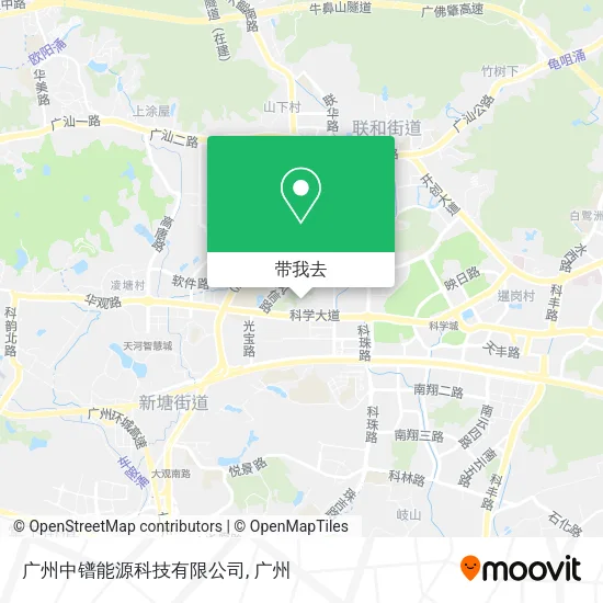 广州中镨能源科技有限公司地图