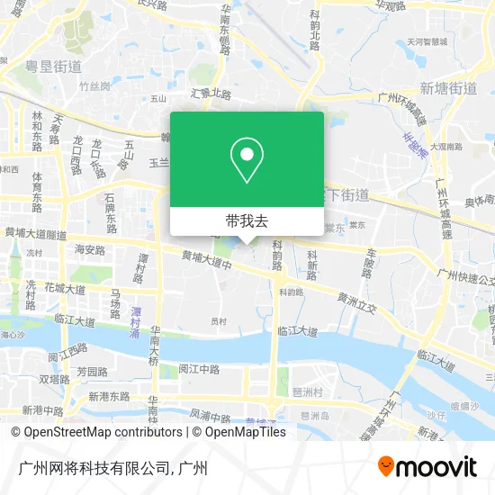 广州网将科技有限公司地图