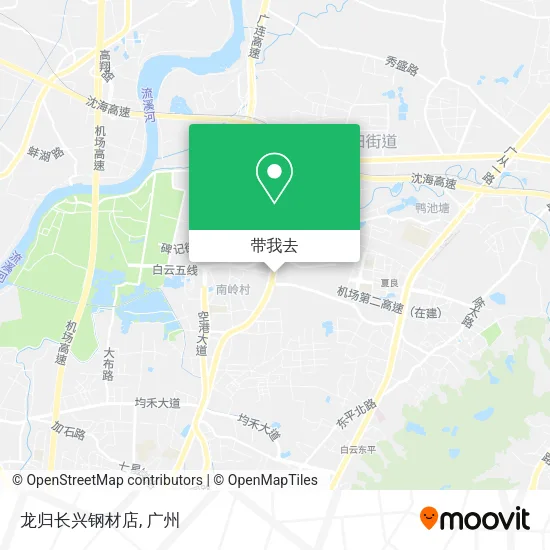 龙归长兴钢材店地图