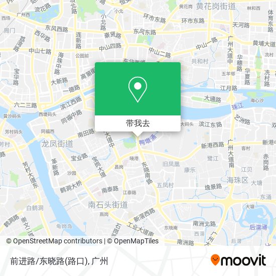 前进路/东晓路(路口)地图