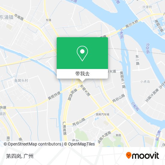 第四岗地图