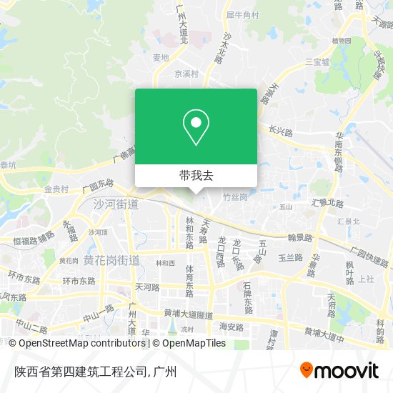 陕西省第四建筑工程公司地图
