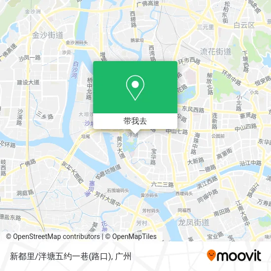 新都里/泮塘五约一巷(路口)地图
