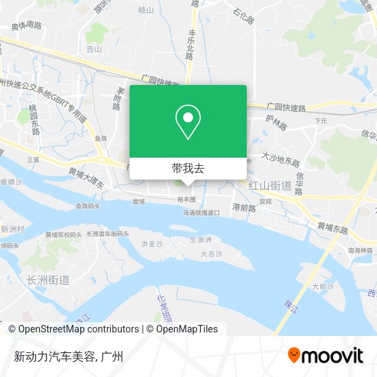 新动力汽车美容地图
