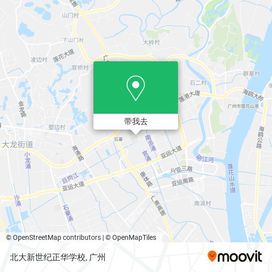 北大新世纪正华学校地图