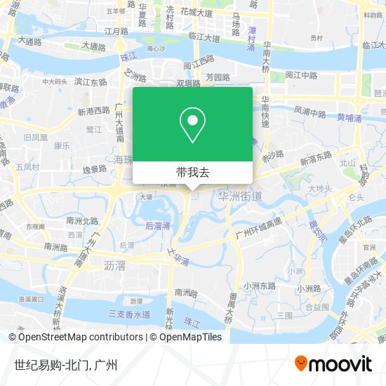 世纪易购-北门地图