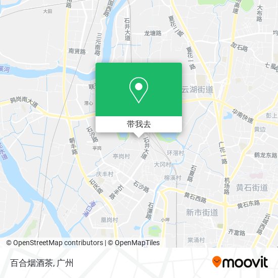 百合烟酒茶地图