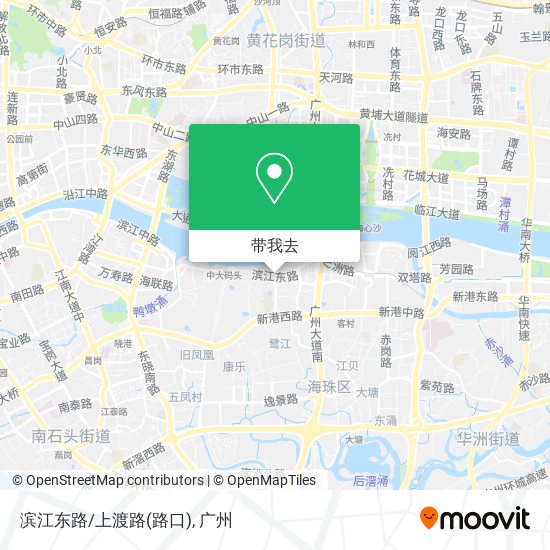 滨江东路/上渡路(路口)地图