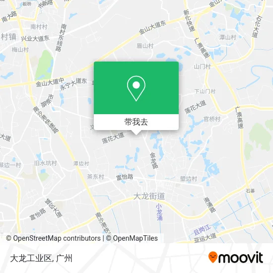 大龙工业区地图