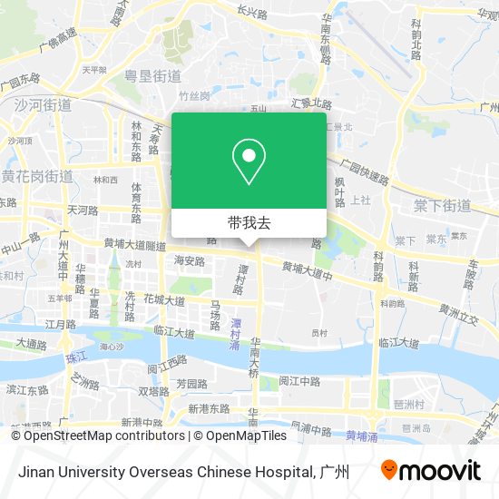 Jinan University Overseas Chinese Hospital地图