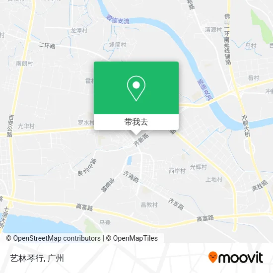 艺林琴行地图