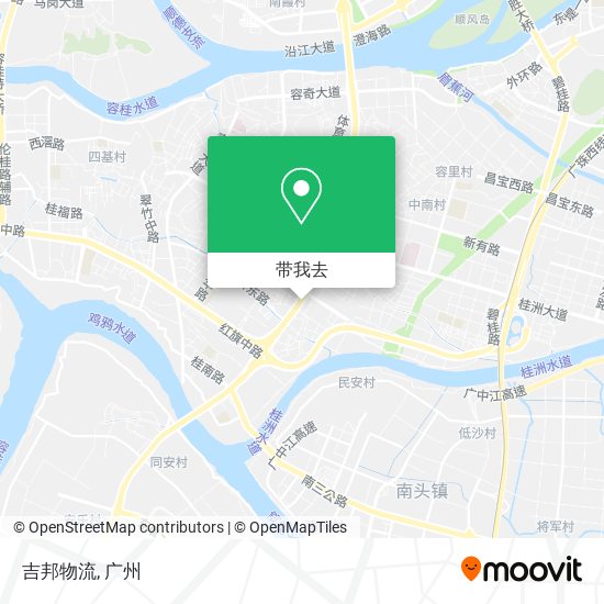 吉邦物流地图