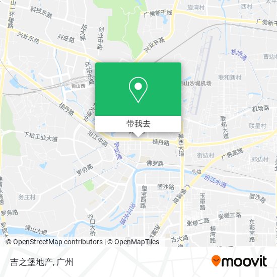 吉之堡地产地图