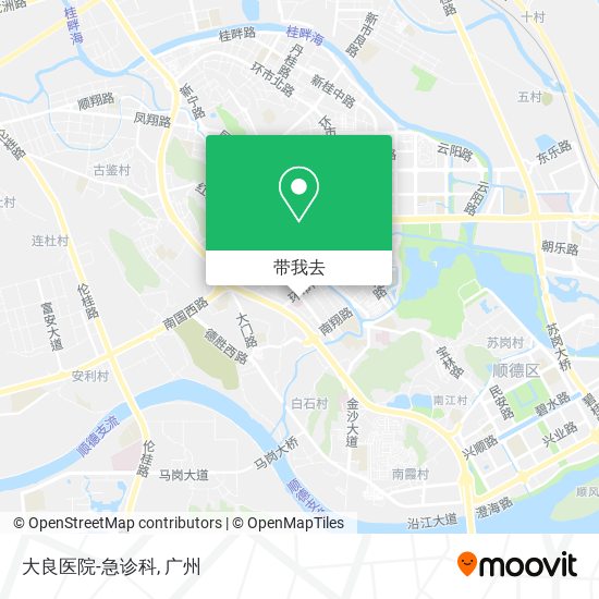 大良医院-急诊科地图