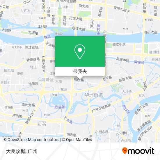 大良炆鹅地图