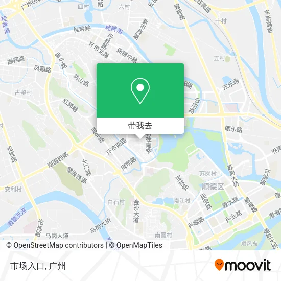 市场入口地图