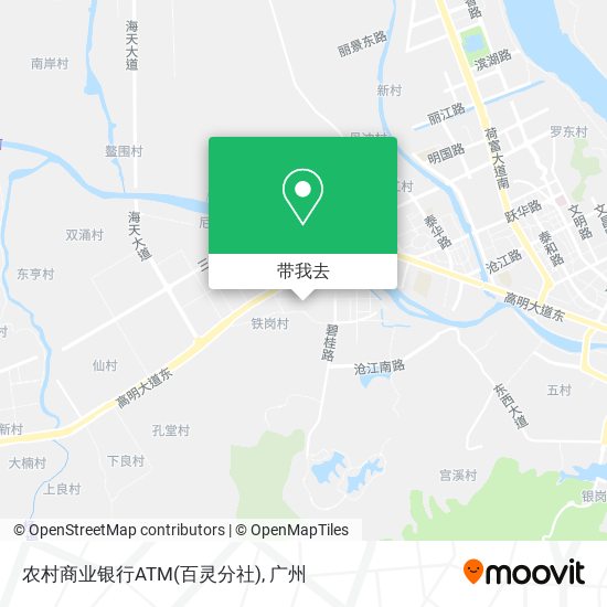 农村商业银行ATM(百灵分社)地图