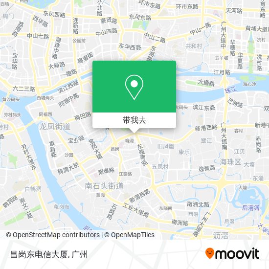 昌岗东电信大厦地图
