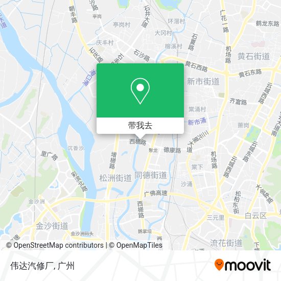 伟达汽修厂地图
