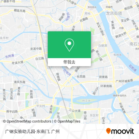 广钢实验幼儿园-东南门地图