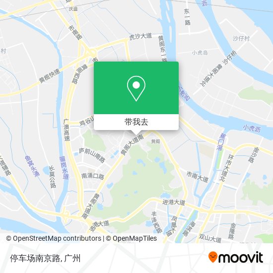 停车场南京路地图