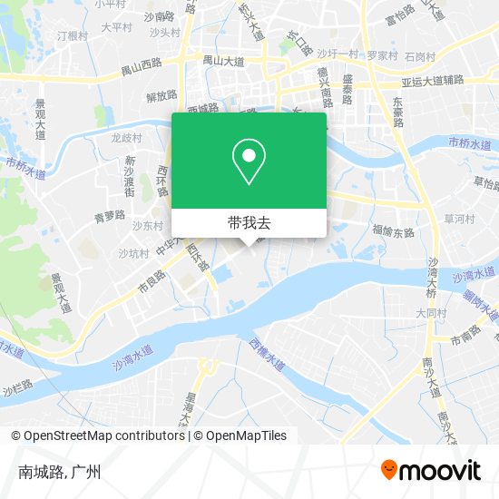 南城路地图