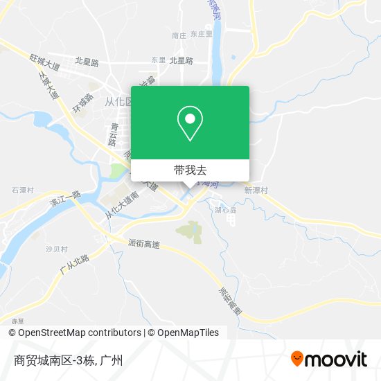 商贸城南区-3栋地图