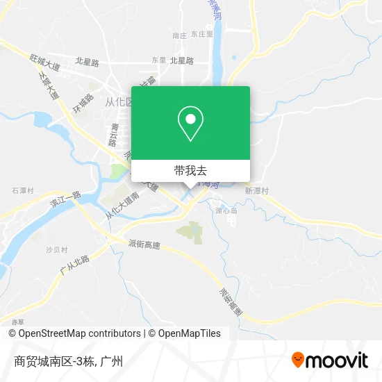 商贸城南区-3栋地图