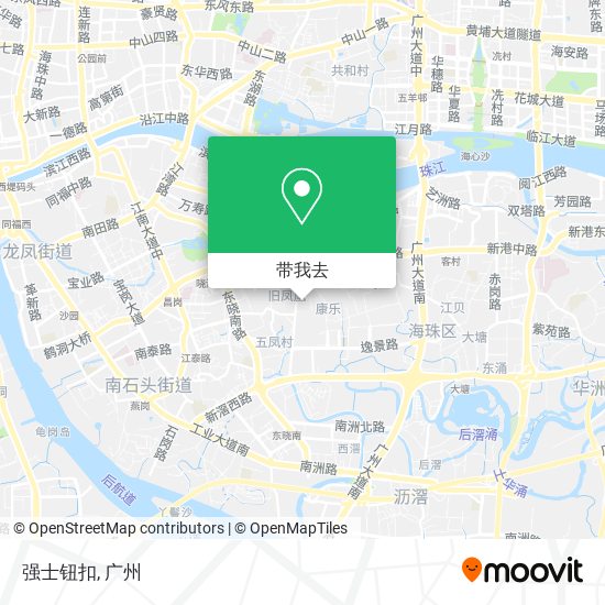 强士钮扣地图