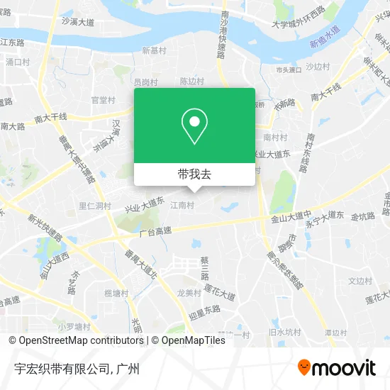 宇宏织带有限公司地图