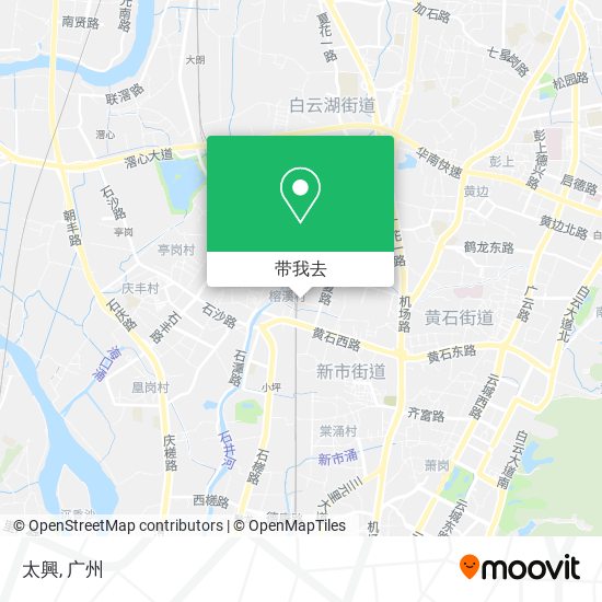 太興地图