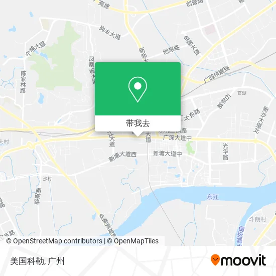 美国科勒地图
