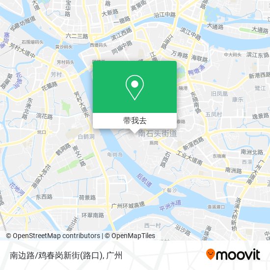 南边路/鸡春岗新街(路口)地图