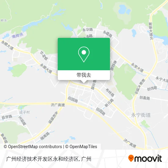 广州经济技术开发区永和经济区地图