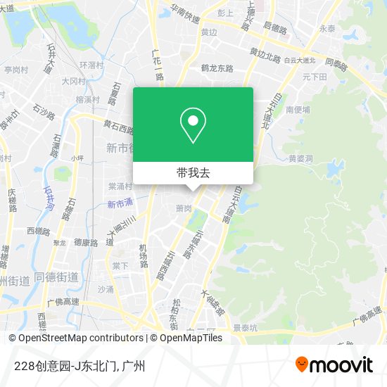 228创意园-J东北门地图