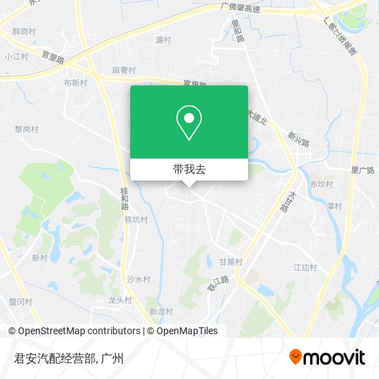 君安汽配经营部地图