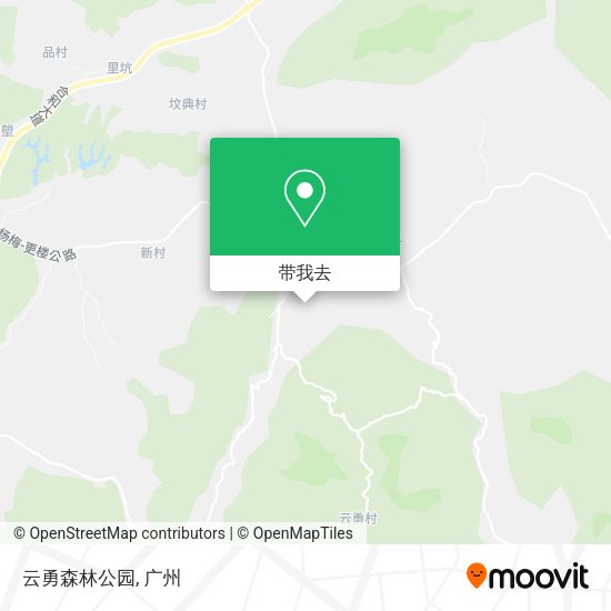 云勇森林公园地图