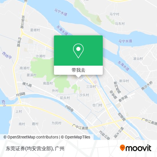 东莞证券(均安营业部)地图