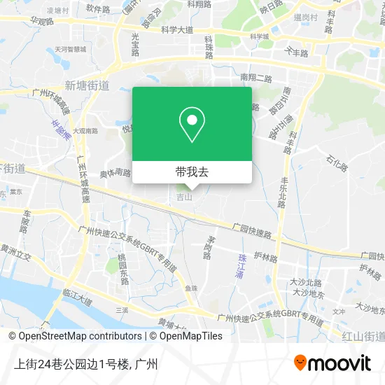 上街24巷公园边1号楼地图