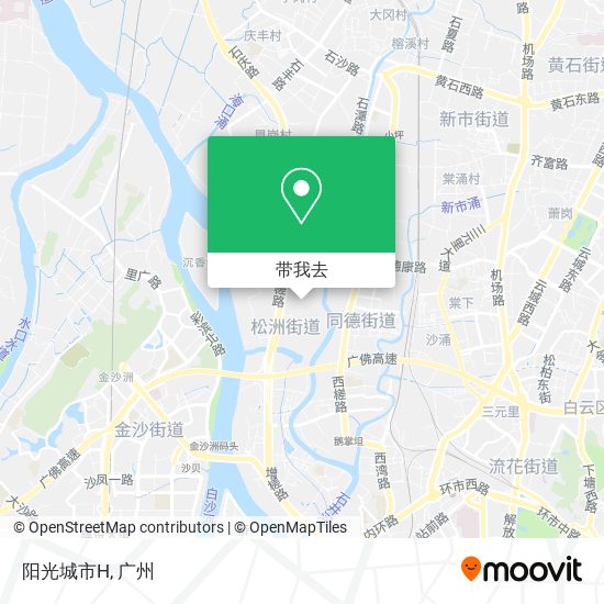 阳光城市H地图