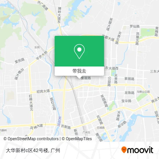 大华新村c区42号楼地图