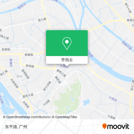 东平路地图