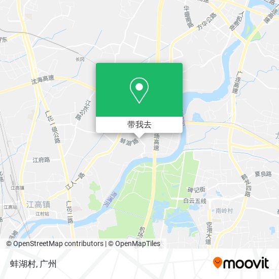 蚌湖村地图