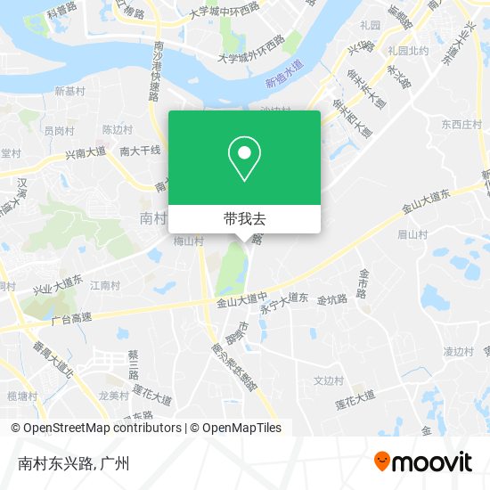 南村东兴路地图