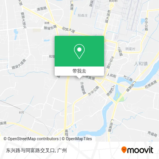 东兴路与同富路交叉口地图