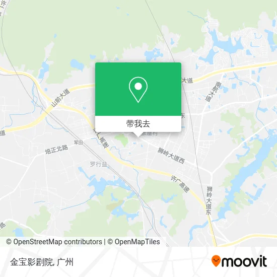 金宝影剧院地图